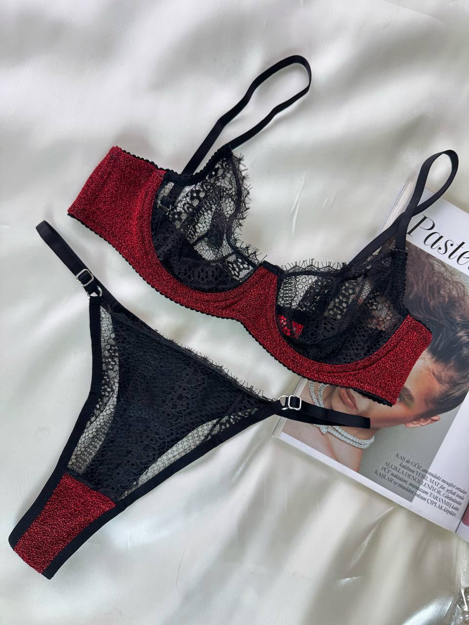 velvet-noir-lace-lingerie-set