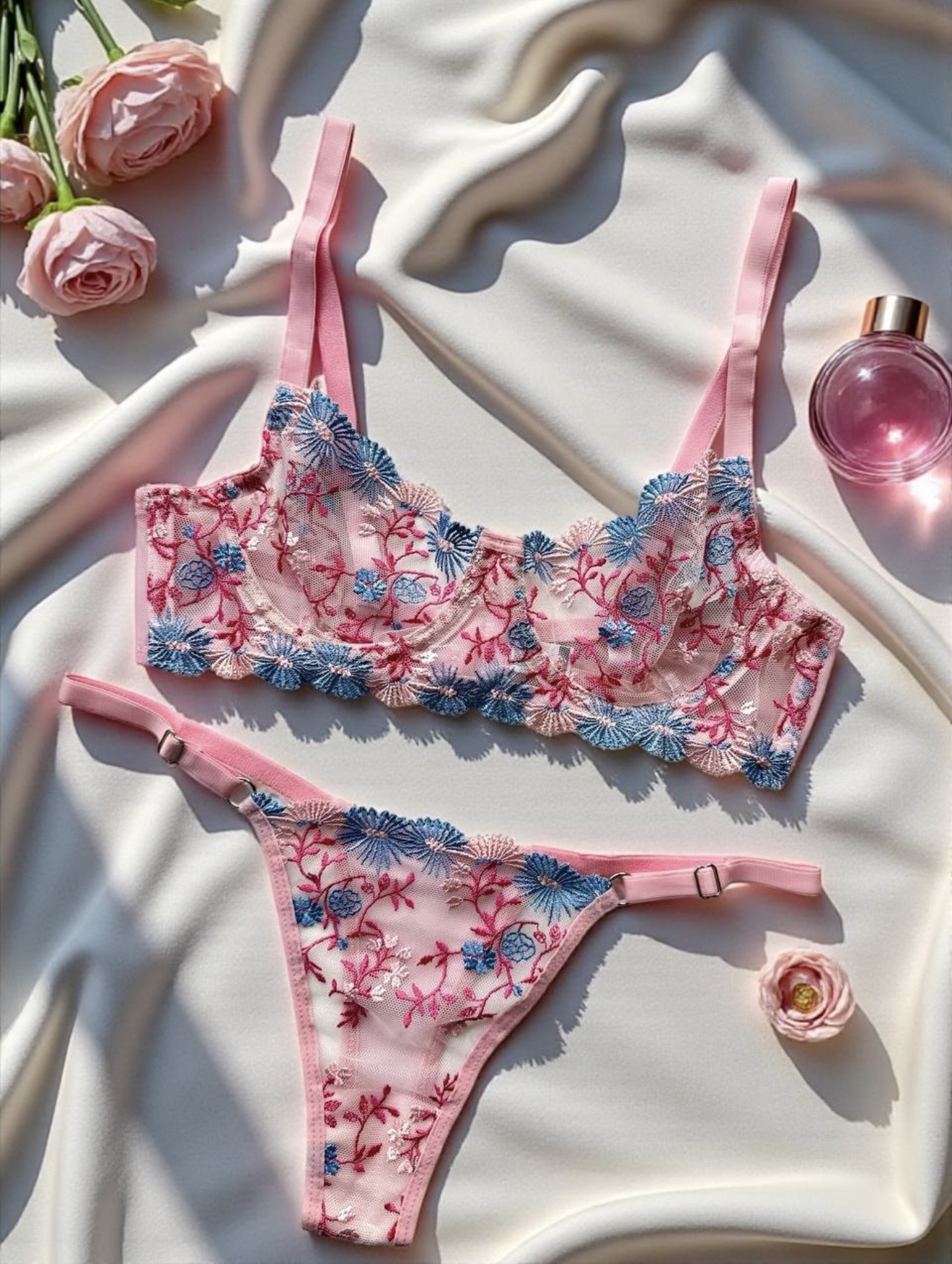 pink-blossom-embroidered-lace-lingerie-set