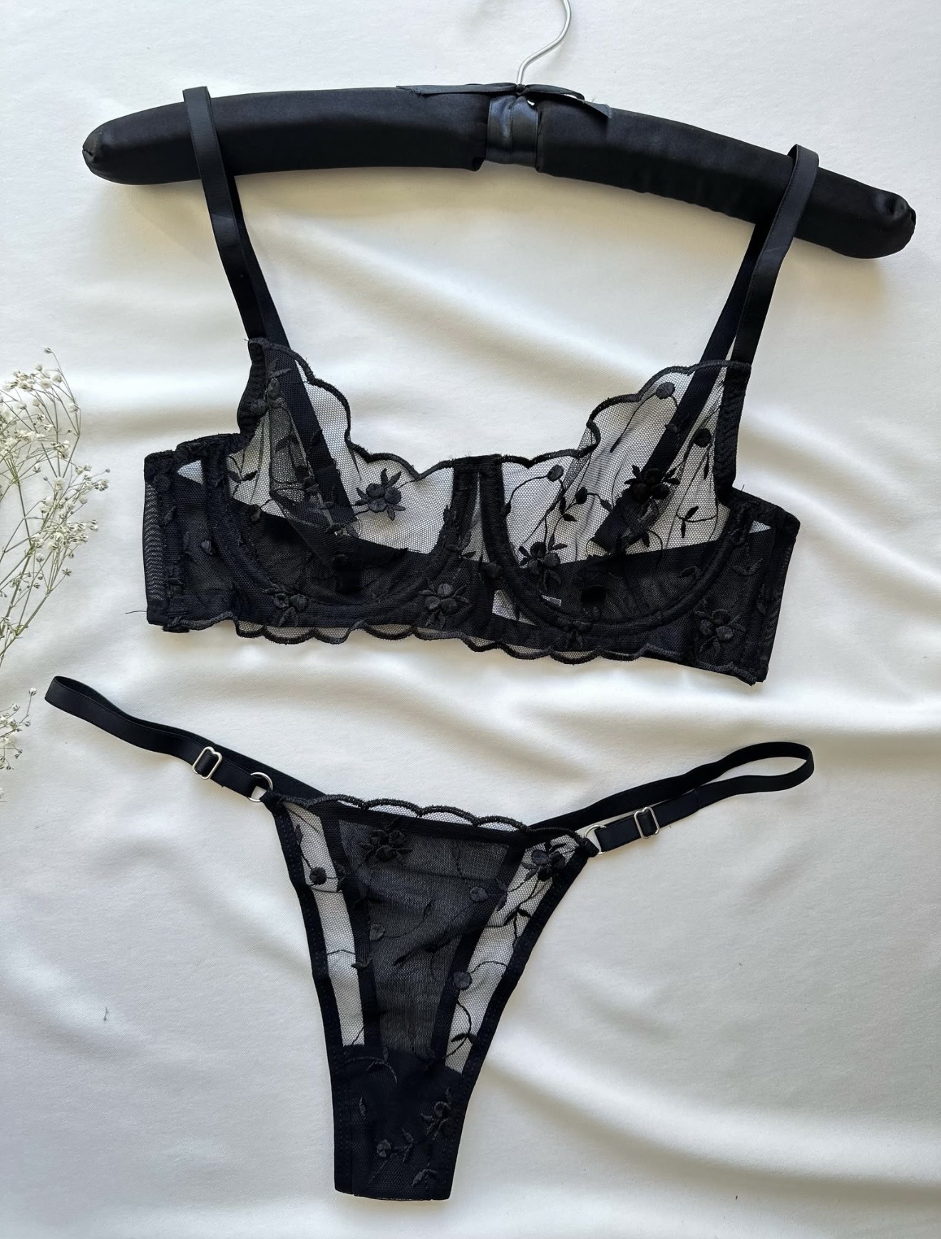 midnight-floral-lace-bralette-set