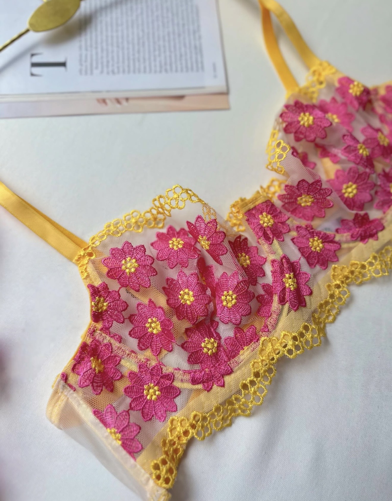 Sunset Blossom Lace Set - Image 3